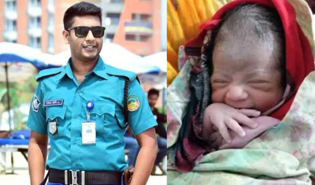 সন্তান জন্ম নেওয়ার ১ ঘণ্টা পর সেই পুলিশ সদস্যের লাশ দাফন