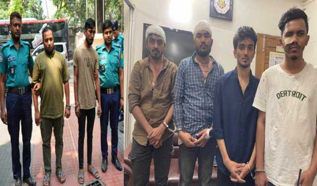 ধানমন্ডিতে র‌্যাব পরিচয় দুর্ধর্ষ ডাকাতি, গ্রেপ্তার ৬