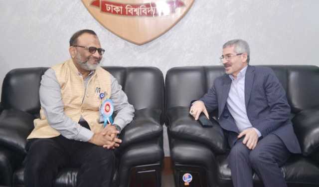 ঢাবি উপাচার্যের সঙ্গে ইরানি কূটনীতিকের সাক্ষাৎ