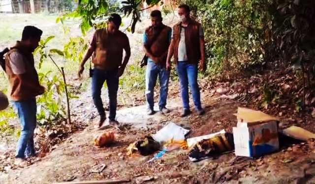 পদ্মা সেতু এলাকায় পলিথিন-স্কচটেপে প্যাঁচানো খণ্ডিত মৃতদেহ উদ্ধার