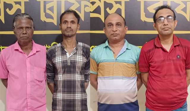 হবিগঞ্জের তিন উপজেলায় পৃথক মামলায় গ্রেপ্তার ৬ 