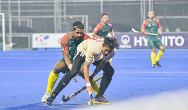 থাইল্যান্ডকে হারিয়ে এএইচএফ কাপ হকির সেমিফাইনালে বাংলাদেশ