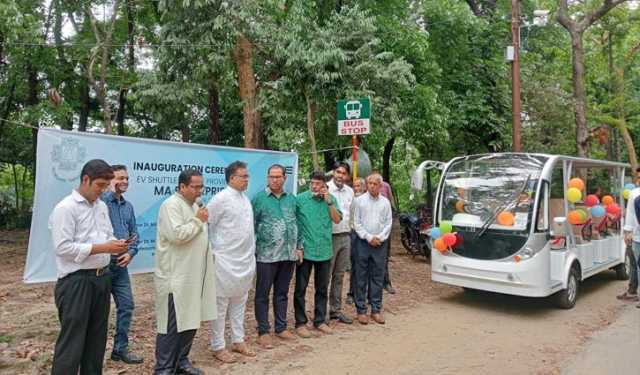 জাবিতে যুক্ত হলো আরো চারটি ইলেকট্রিক কার্ট 