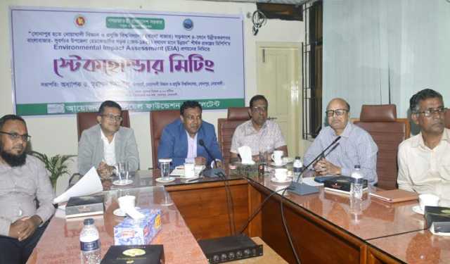 সোনাপুর-নোবিপ্রবি সড়ক ৪ লেনে উন্নীতকরণে অংশীজন সভা
