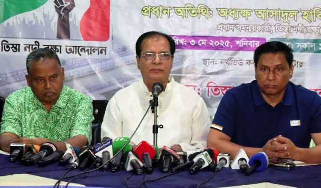 তিস্তা নিয়ে রংপুরে আবারও গণপদযাত্রার ডাক