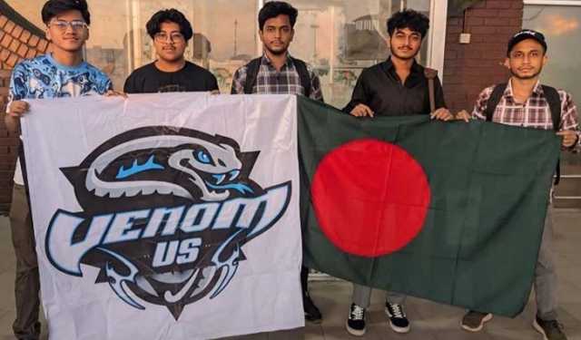 আন্তর্জাতিক ইস্পোর্টস ইভেন্টে বাংলাদেশের প্রতিনিধিত্ব করবে ভেনম ইস্পোর্টস