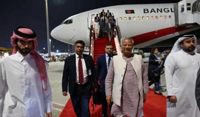 দোহায় পৌঁছেছেন প্রধান উপদেষ্টা 
