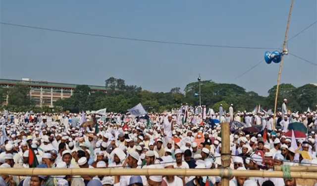 সোহরাওয়ার্দীতে হেফাজতে ইসলামের মহাসমাবেশ শুরু 