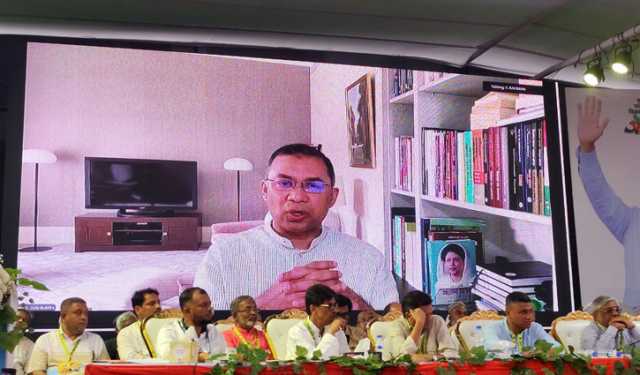 অন্তর্বর্তী সরকার নিয়ে জনগণের মনে প্রশ্ন দেখা দিয়েছে: তারেক রহমান