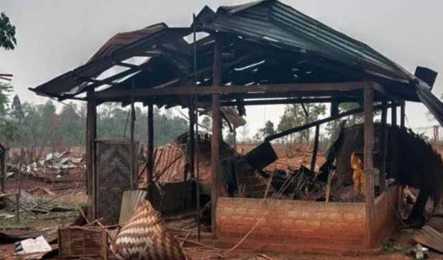ভয়াবহ ভূমিকম্পের পরও মিয়ানমারে জান্তা বাহিনীর বিমান হামলা