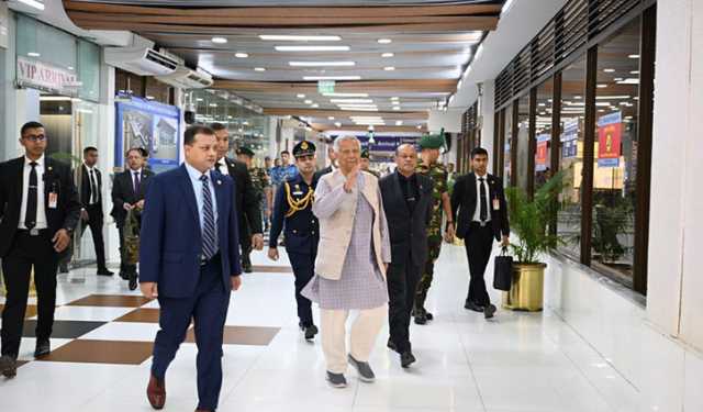 বিমসটেক সম্মেলনে যোগ দিতে ঢাকা ছাড়লেন প্রধান উপদেষ্টা 