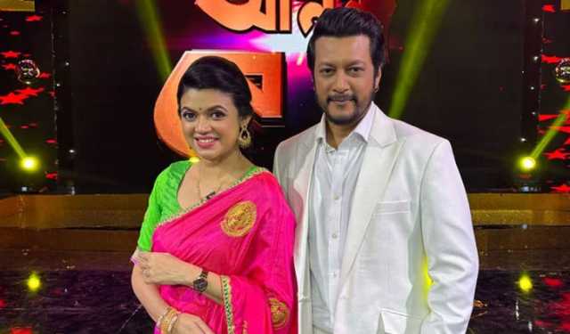 আনন্দ মেলার উপস্থাপনায় ইমন, সঙ্গে নাবিলা