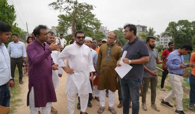 বেরাইদে ৭ কিলোমিটার রাস্তার কাজ শেষ পর্যায়ে: ডিএনসিসি প্রশাসক  