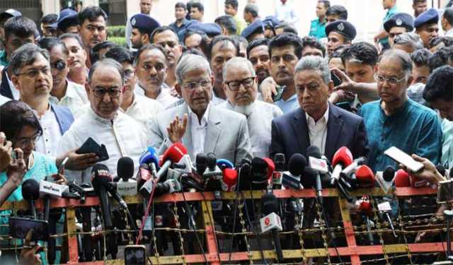 প্রধান উপদেষ্টার সঙ্গে আলোচনায় অসন্তুষ্ট বিএনপি