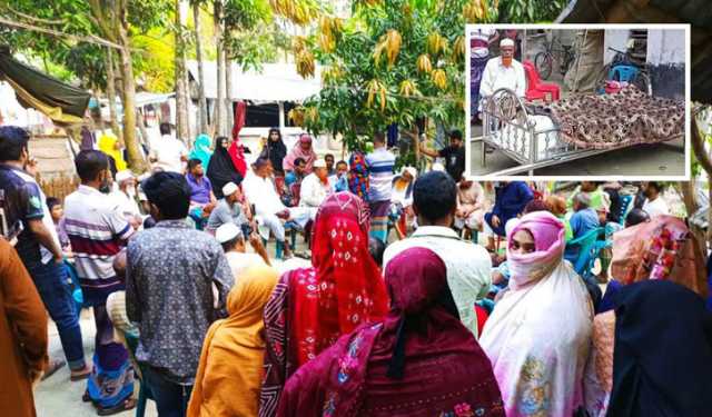 জমির ভাগ নিয়ে সন্তানদের দ্বন্দ্ব, ১৬ ঘণ্টা পড়ে ছিল বাবার মরদেহ