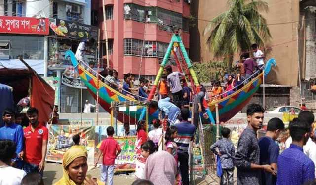 রাজধানীর বিভিন্ন এলাকায় বৈশাখী মেলা