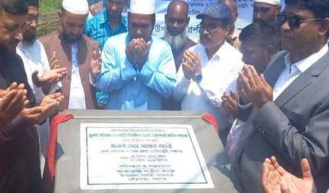 বাংলাবান্ধায় হচ্ছে দেশের সবচেয়ে উঁচু ফ্ল্যাগস্ট্যান্ড
