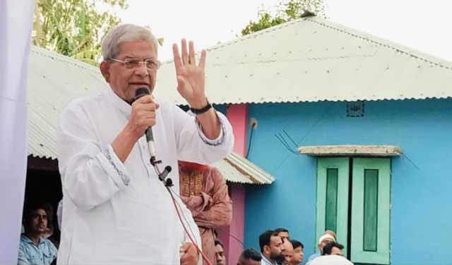 আমরা আরেকটা গাজায় পরিণত হতে চাই না: মির্জা ফখরুল