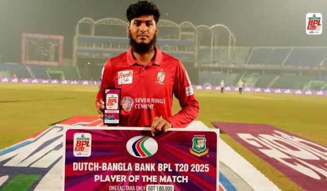 মাহমুদউল্লাহর অনুপ্রেরণাতেই রিশাদের ঝড়