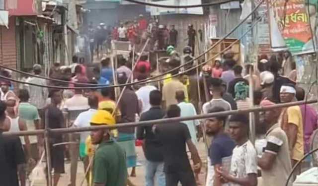 হবিগঞ্জে দফায় দফায় সংঘর্ষে অর্ধশতাধিক আহত