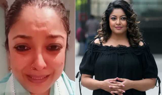 নিজ বাড়িতে হেনস্তার অভিযোগ, কান্নায় ভেঙে পড়লেন তনুশ্রী (ভিডিও)