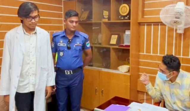 যশোরে ভুয়া ইন্টার্ন চিকিৎসক আটক