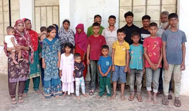 শেরপুরে ২১ রোহিঙ্গাকে ঠেলে দিল বিএসএফ