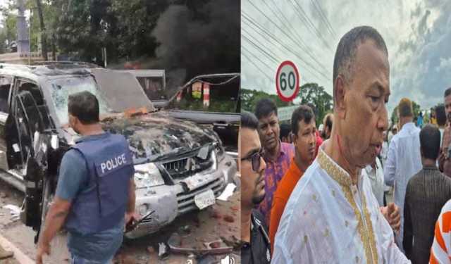 রাউজানে বিএনপি নেতা গোলাম আকবরের গাড়িবহরে হামলা, আহত ২০