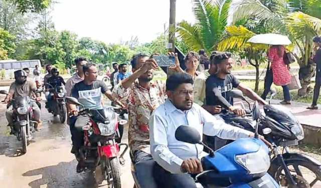 গোবিপ্রবিতে ছাত্র অধিকার পরিষদের বিরুদ্ধে বহিরাগত এনে শোডাউন দেওয়ার অভিযোগ
