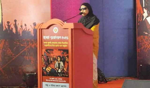 জুলাই অভ্যুত্থানে ছাত্র-জনতার আত্মত্যাগ জাতি ভুলে যেতে পারে না: স্বাস্থ্য উপদেষ্টা