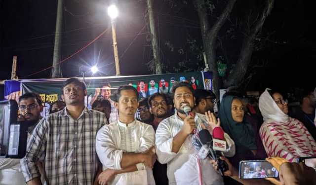 ইকসু গঠনে সরব হওয়ার আহ্বান নাহিদের 