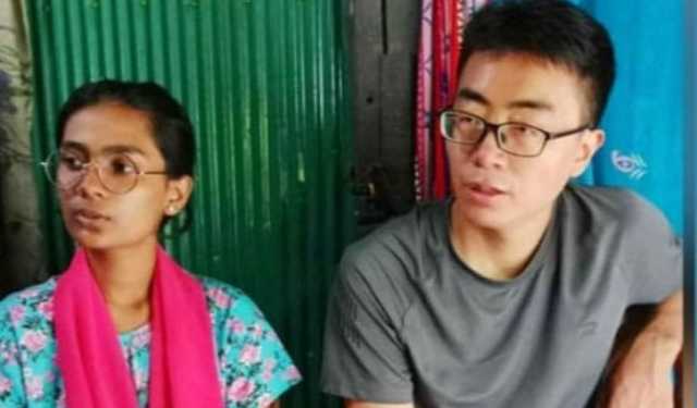 প্রেমের টানে খুলনায় এসে বিয়ে করলেন চীনা যুবক