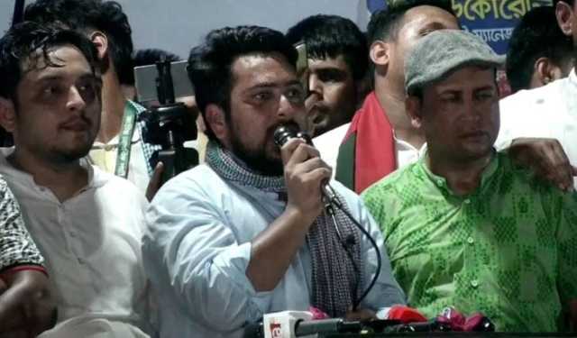 আবদুল হামিদ মানুষের গণতন্ত্র হত্যা করেন: নাহিদ