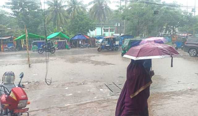 লক্ষ্মীপুরে মৌসুমের সর্বোচ্চ বৃষ্টি, জলাবদ্ধতা