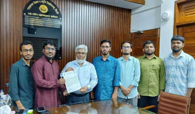 জুলাই স্পিরিটকে ধারণ করে ছাত্র সংসদ চায় শাবিপ্রবি শিবির