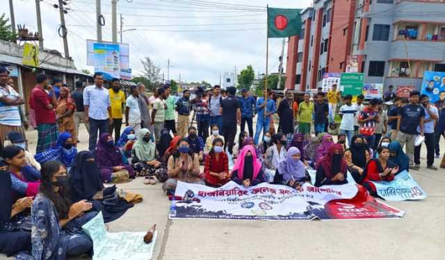 ময়মনসিংহে শিক্ষার্থীদের ব্লকেড কর্মসূচি, ভোগান্তি