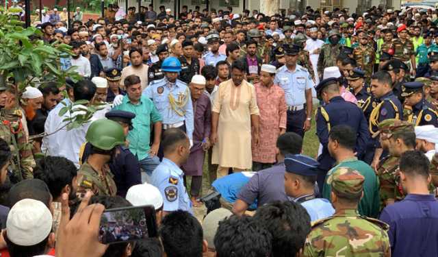 রাজশাহীতে চিরনিদ্রায় শায়িত পাইলট তৌকির