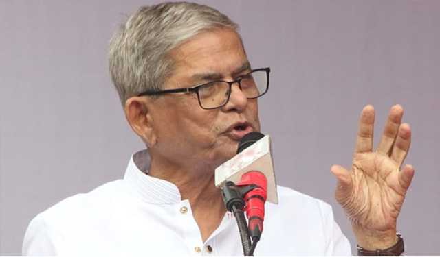 রাজনৈতিক সংকটের জন্য শতভাগ দায়ী ছিলেন খায়রুল হক: ফখরুল