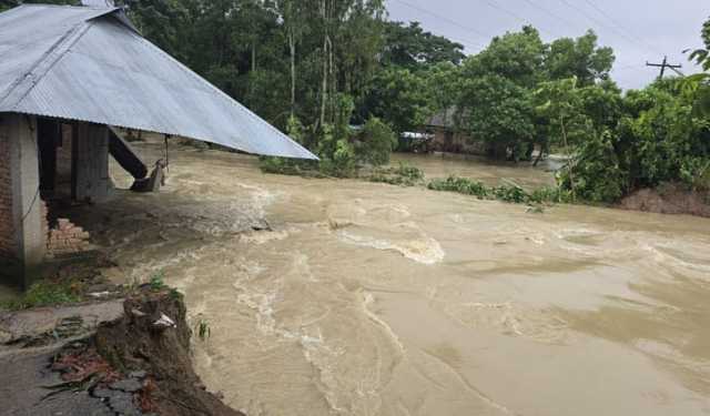 ফেনীতে বন্যা পরিস্থিতি অপরিবর্তিত