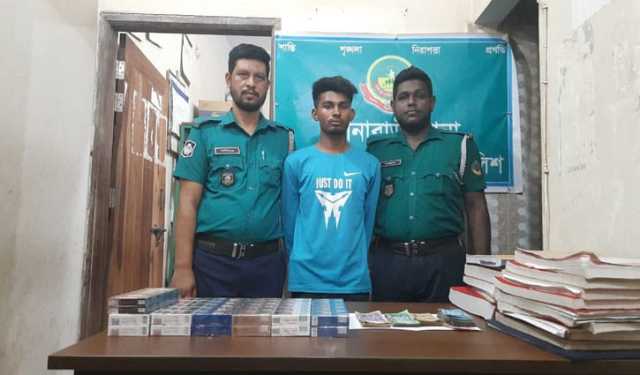 গাজীপুরে ১০ লাখ টাকার নকল সিগারেটসহ গ্রেপ্তার ১