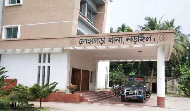 লোহাগড়ায় ট্রাক চাপায় মোটরসাইকেলচালক নিহত