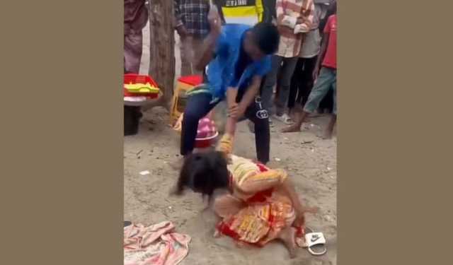 কক্সবাজার সৈকতে স্ত্রীকে মারধরের ভিডিও ভাইরাল, স্বামী আটক