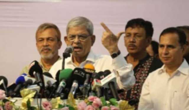 দেশে পিআর পদ্ধতিতে নির্বাচন নিয়ে জগাখিচুড়ি চলছে: মির্জা ফখরুল