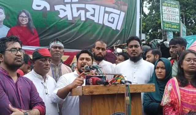 গণঅভ্যুত্থানে গুলি চালানোর নির্দেশ হাসিনা নিজেই দিয়েছিলেন: নাহিদ