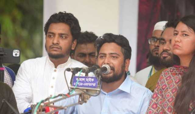 বিচার ও সংস্কার ছাড়া নির্বাচন অর্থহীন হবে: নাহিদ 