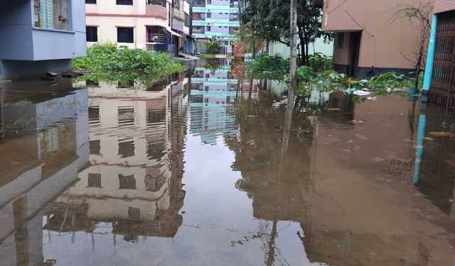 নোয়াখালীতে পানিবন্দি ৬৩ হাজার ৮৬০ পরিবার