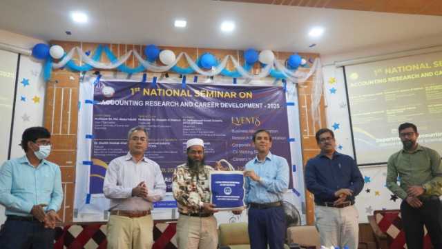 অ্যাকাউন্টিং ছাড়া কিছুই কল্পনা করা যায় না: যবিপ্রবি উপাচার্য