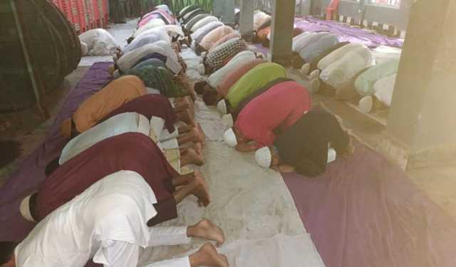 দিনাজপুরের ২০ গ্রামে ঈদ জামাত অনুষ্ঠিত