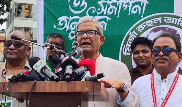 সময় এসেছে ধ্বংস হওয়া প্রতিষ্ঠানগুলো নতুন করে গড়ে তোলার: মির্জা ফখরুল