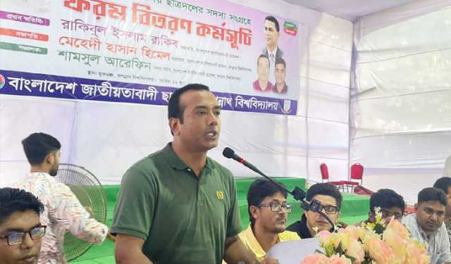 ছাত্রশিবির ছাত্রলীগের পুনর্বাসনের চেষ্টা করছে: রাকিব